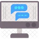 Perfessional Chat Chat Lectures Icon