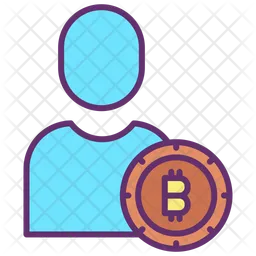 Perfil bitcoin  Icono