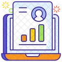 Perfil Cv Curriculum Icono