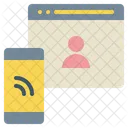 Perfil do site  Ícone