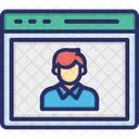 Entrenador Seo Entrenador Sitio Web Icono