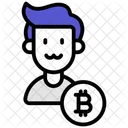 Perfil Nft Cripto Criptomoneda Icono