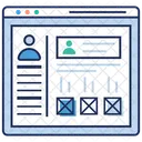 Perfil Web Solicitud En Linea Detalles Del Usuario Icono
