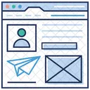 Perfil Web Solicitud En Linea Detalles Del Usuario Icono