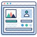 Perfil Web Solicitud En Linea Detalles Del Usuario Icono