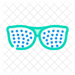 Perforated Lens  Icon
