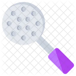Perforated Spoon  Icon