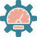 Performance Speed Speedometer Icon