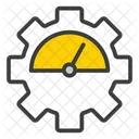 Analysis Speed Speedometer Icon