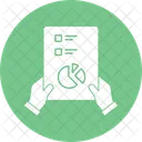 Report Growth Data Icon