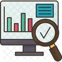 Performance Chart Diagnostic Checked Icône
