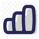 Performance Data Graph Bar Icon