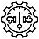 Efficiency Effectiveness Satisfaction Icon