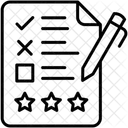 Performance Evaluation Assess Performance Assess Result Icon