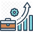 Performance Accomplishment Increase Icon
