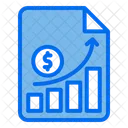 Performance Growth Chart Business Report Icon