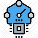 Chip Element Micro Scheme Icon