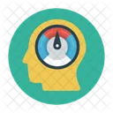 Performance Mind Head Icon
