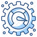 Performance Speedometer Dashboard Icon