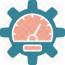 Performance Speed Speedometer Icon
