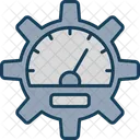 Performance Speed Speedometer Icon