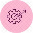 Performance Management Pentaglow Icon Icon