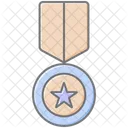 Performance Medal Lineal Color Icon Icon