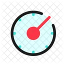 Performance Meter Speed Guage Speedometer Icon