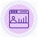 Performance Recognition Line Icon Icon