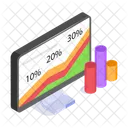 Performance Tracking Growth Icon