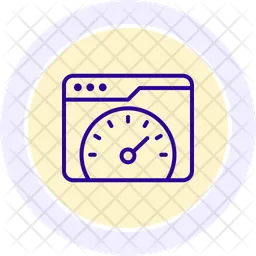 Performance web  Icon