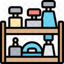 Perfume Shelf Perfume Scent Shelf Icon