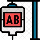 Perfusion Blood Bag Blood Type Icon