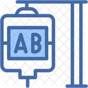 Perfusion Blood Bag Blood Type Icon