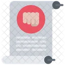 Pergaminho de artes marciais  Ícone