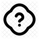 Pergunta Cantos Arredondados Fechados Interface Do Usuario Interface Do Usuario Ícone