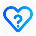 Question Heart Ui Interface Do Usuario Icon