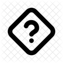 Pergunta Losango Redondo Interface Do Usuario Interface Do Usuario Ícone