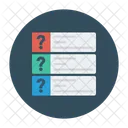 Perguntas Frequentes Perguntas Respostas Ícone