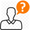 Faca Uma Pergunta Inquerito Curiosidade Ícone