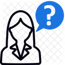 Faca Uma Pergunta Inquerito Curiosidade Ícone
