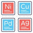 Periodic Table Chemical Elements Mendeleev Icon