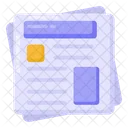 Documentos Periodicos Contenido Icon