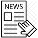 Periodico Boletin Noticias Icono