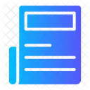Periodico Boletin Informe De Noticias Icon