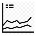 Periodisch Wachstum Geschaft Symbol