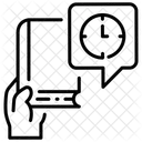 Período de reserva de livros  Ícone