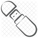 Peripheral Usb Portable Usb Flash Icon