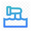 Submarine Technology Simple Icon