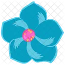 Periwinkle Generic Flower Seasonal Blossom Icon